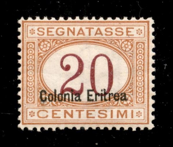 ITALIA / Colonie / Eritrea / Segnatasse