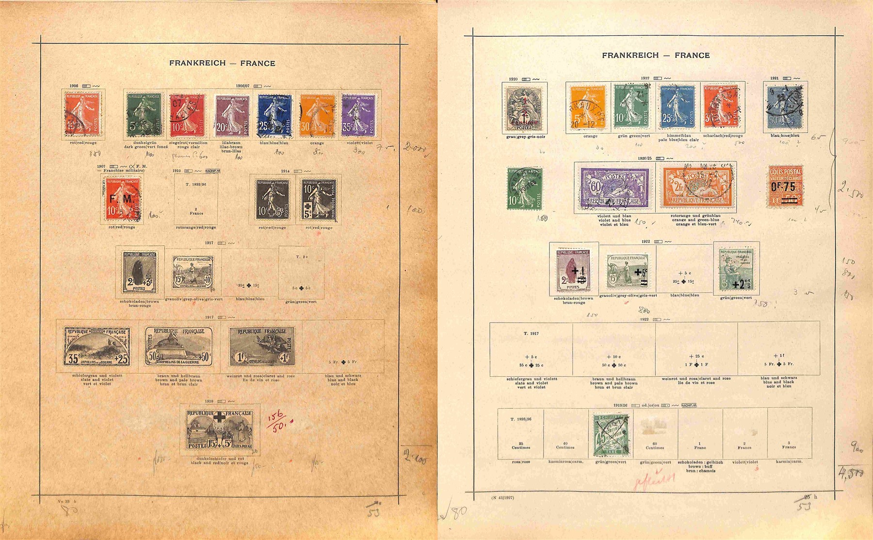 Francia / Posta Ordinaria