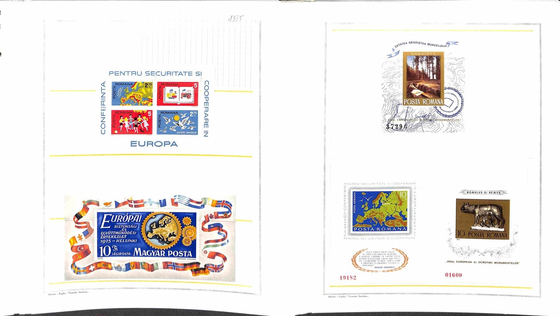Paesi Europei / Posta Ordinaria