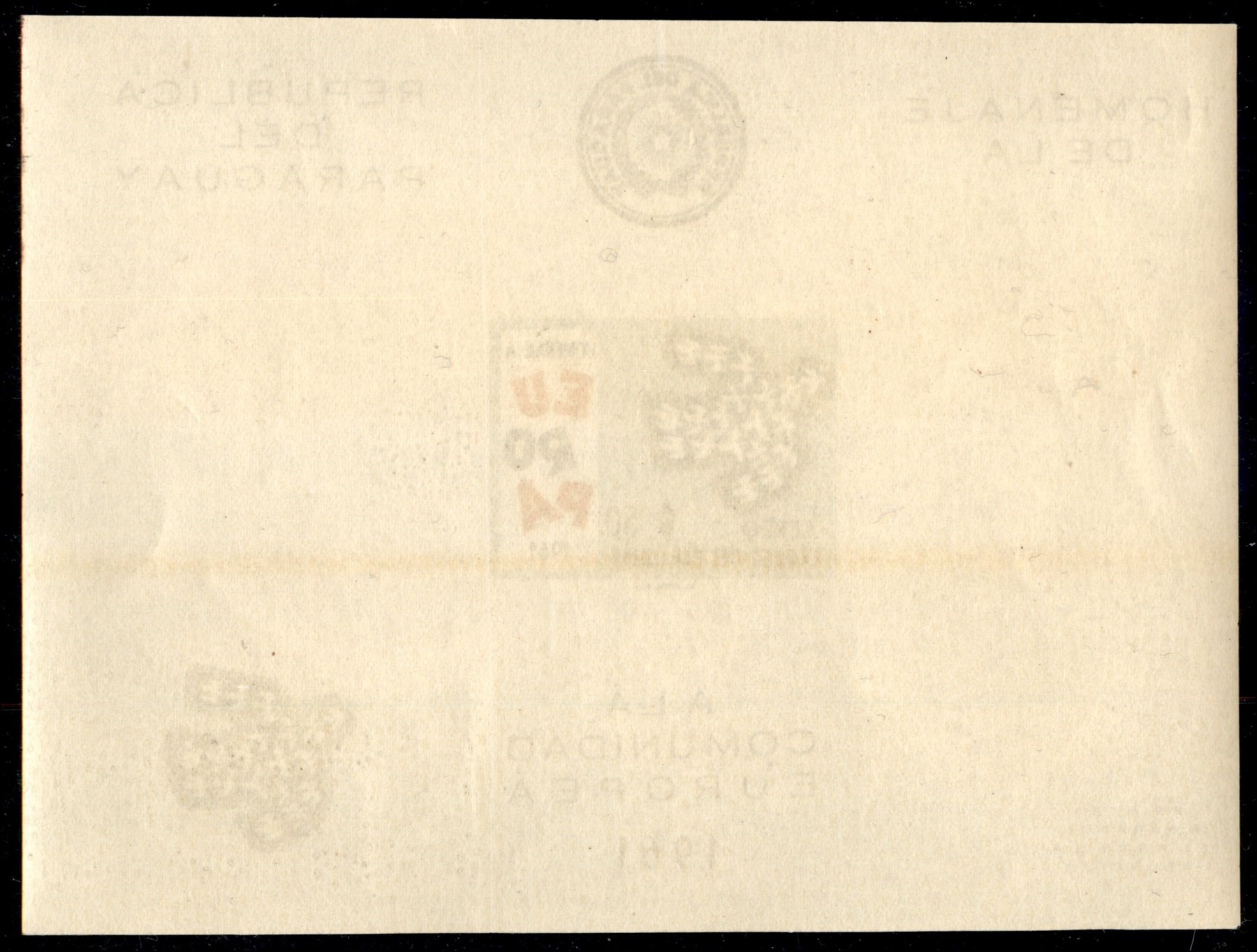 Paraguay / Foglietti