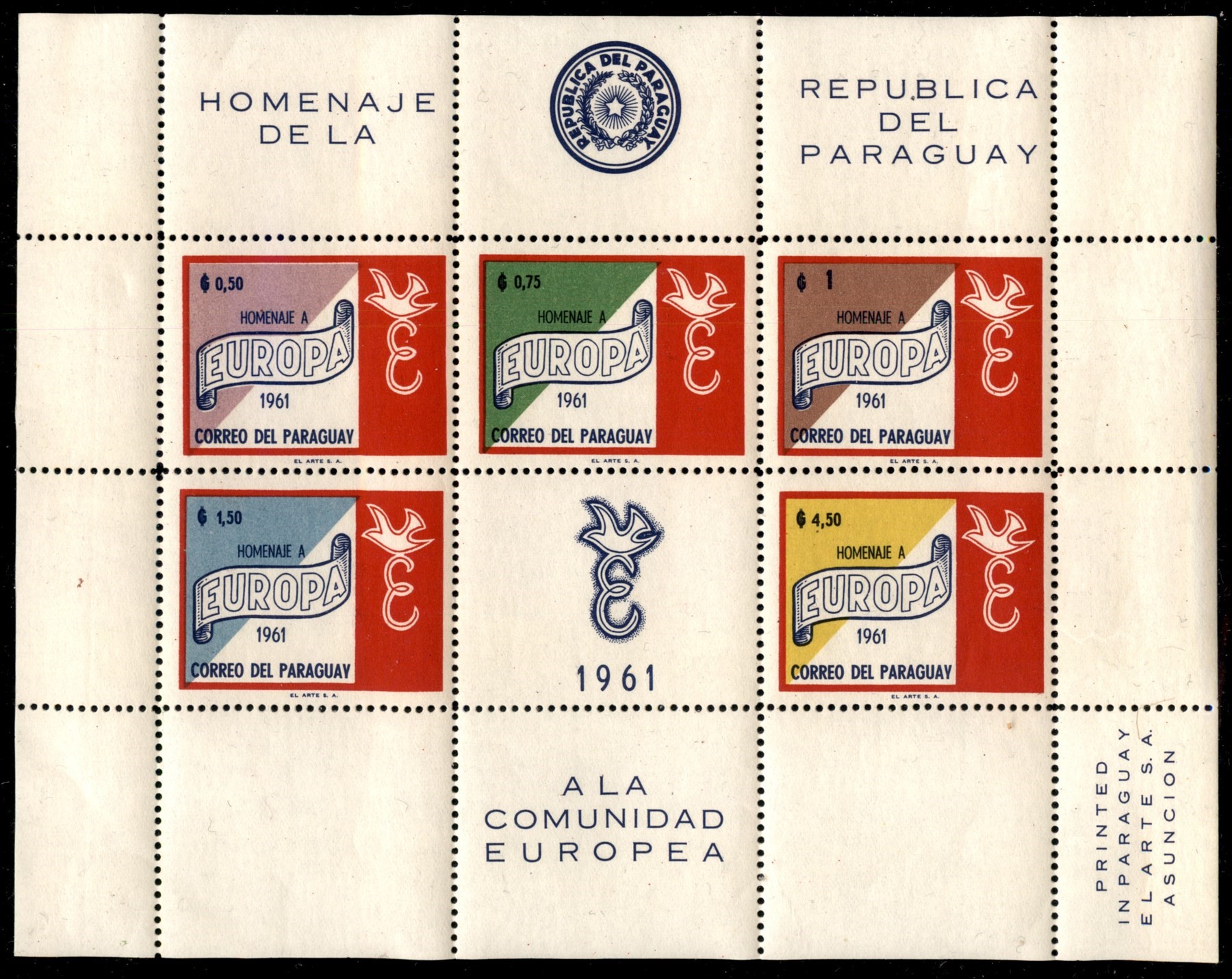 Paraguay / Foglietti
