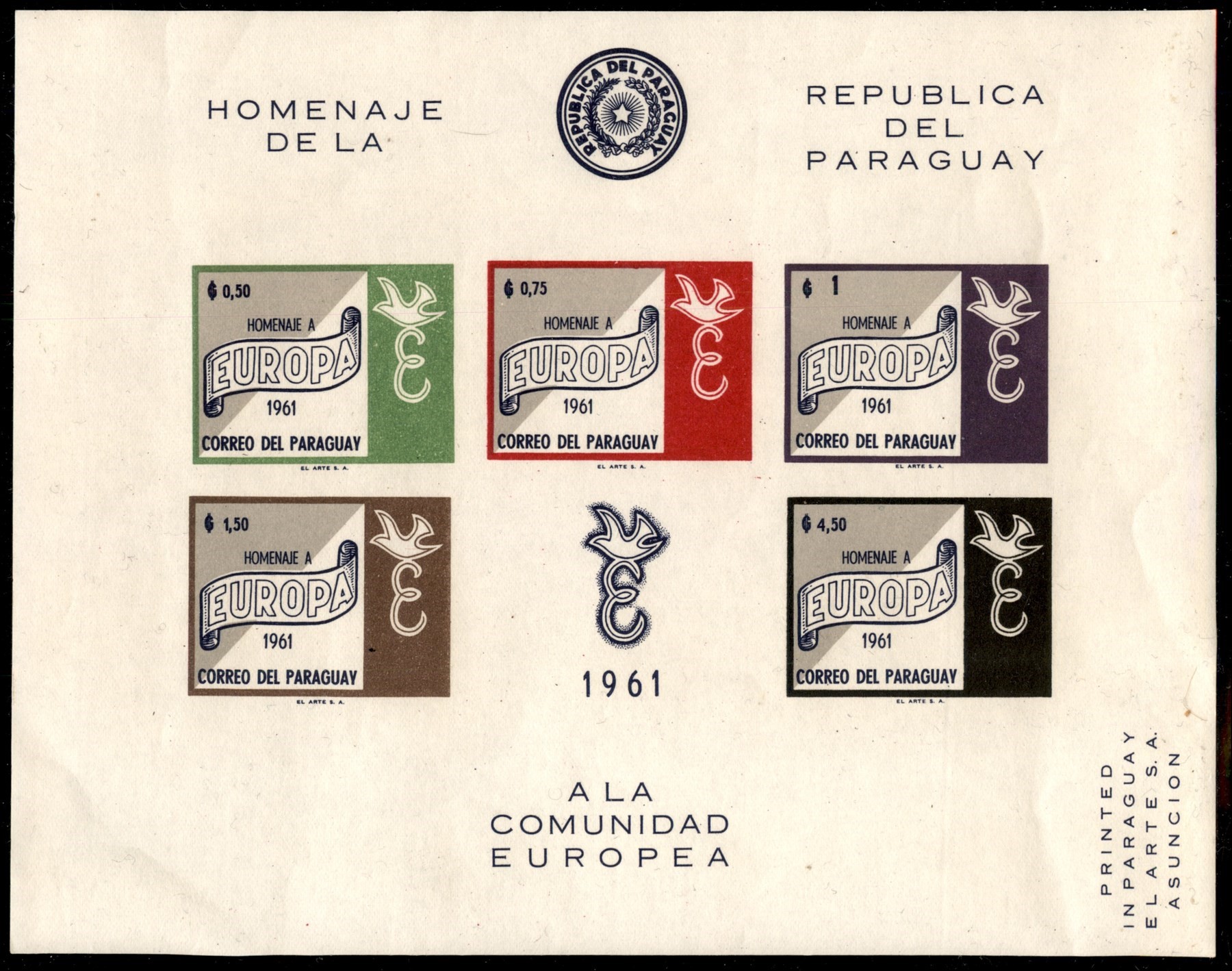 Paraguay / Foglietti