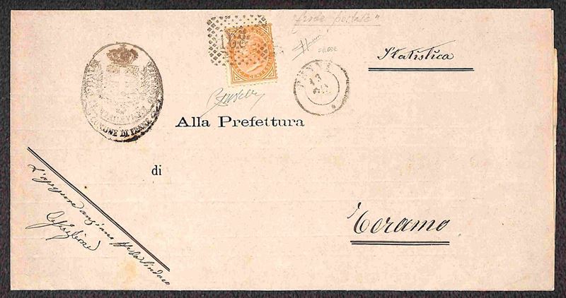 Italia / Regno / Vittorio Emanuele II / Posta Ordinaria