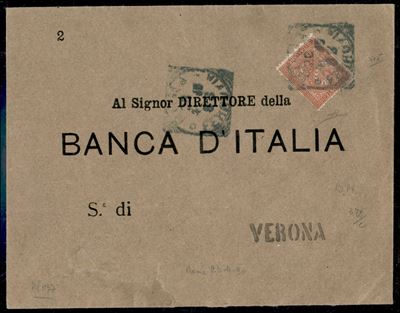 Italia / Regno / Vittorio Emanuele II / Perfin