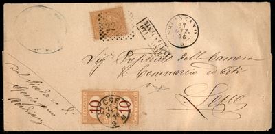 Italia / Regno / Vittorio Emanuele II / Posta Ordinaria