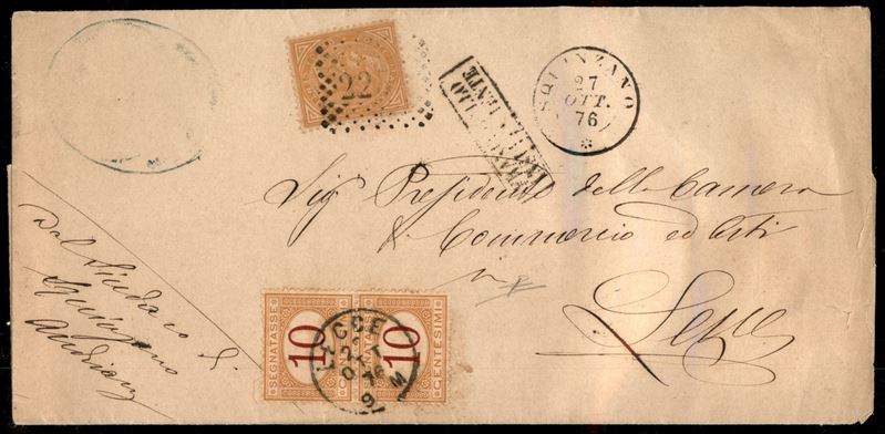 Italia / Regno / Vittorio Emanuele II / Posta Ordinaria