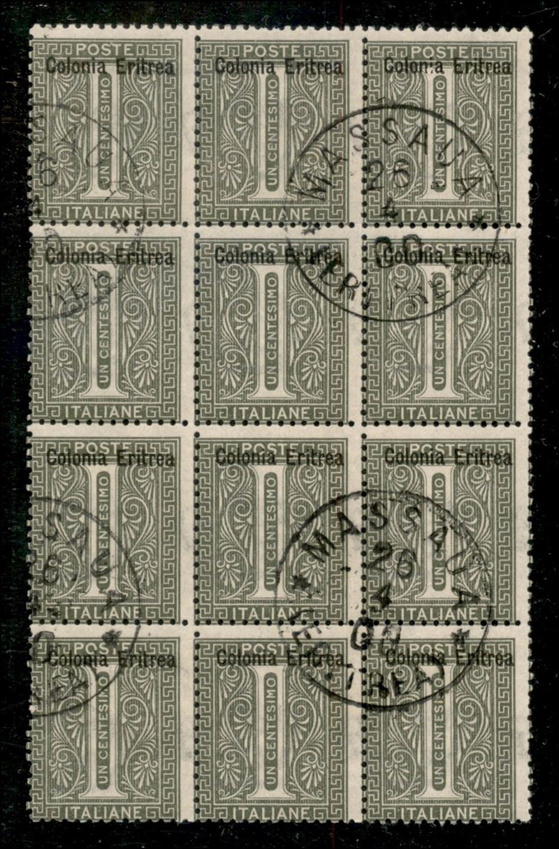 Italia / Colonie / Eritrea / Posta Ordinaria