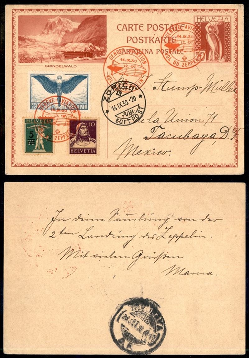 Svizzera / Aerogrammi