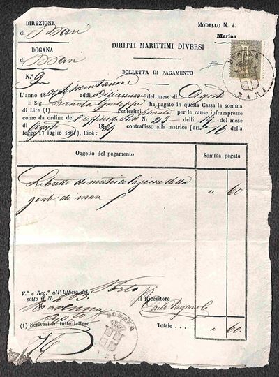 Italia / Regno / Vittorio Emanuele II / Posta Ordinaria