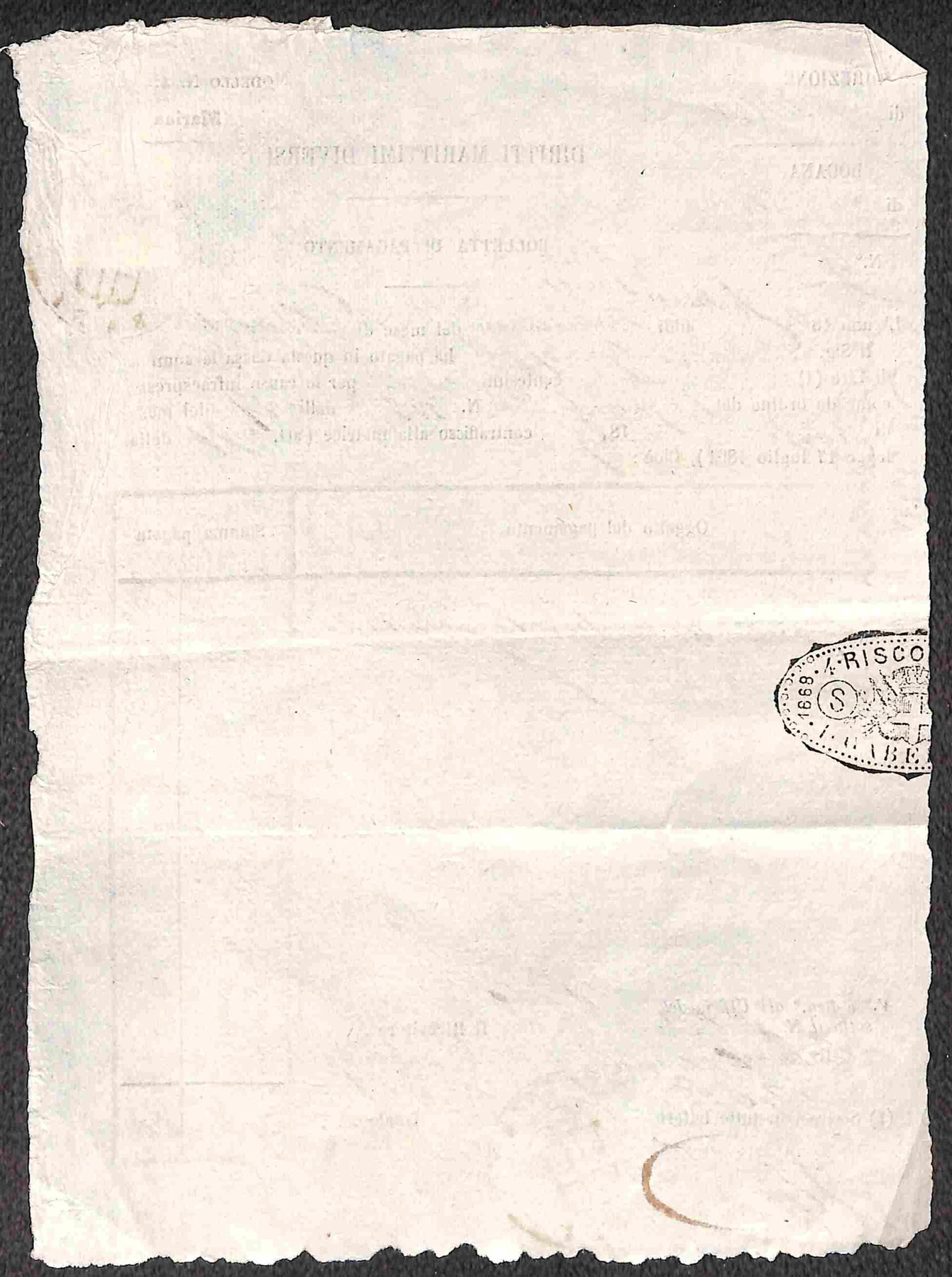 Italia / Regno / Vittorio Emanuele II / Posta Ordinaria