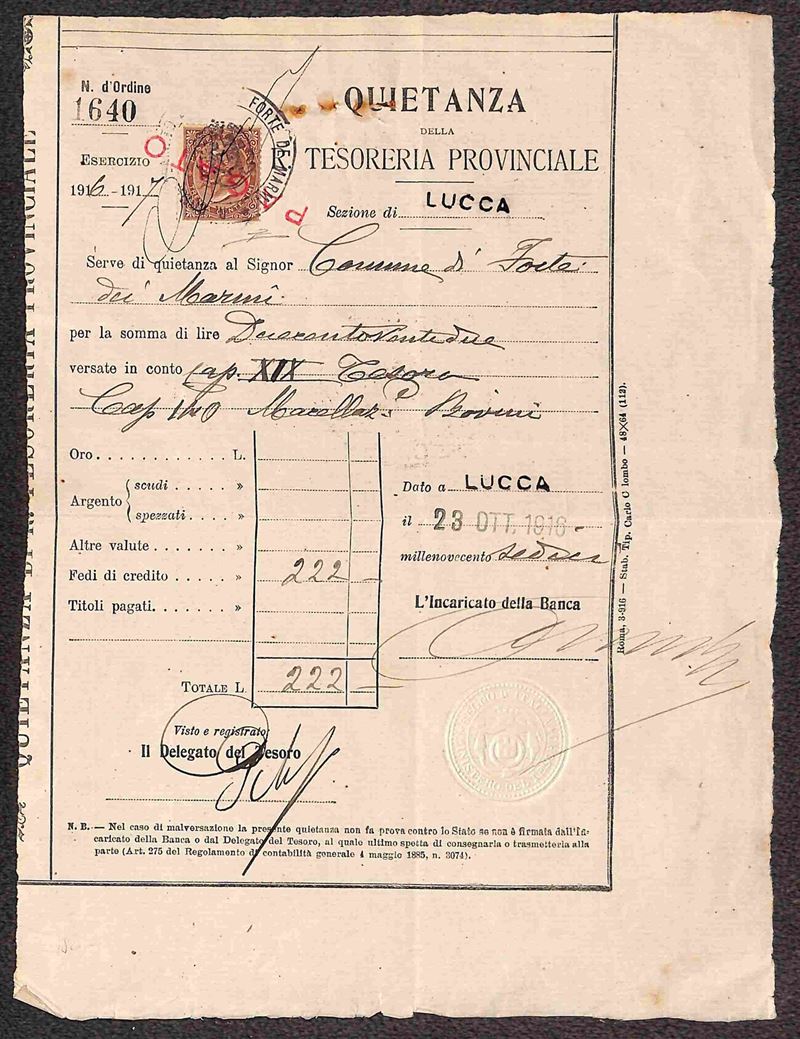 Italia / Regno / Vittorio Emanuele II / Posta Ordinaria