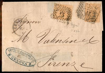 Italia / Regno / Vittorio Emanuele II / Posta Ordinaria