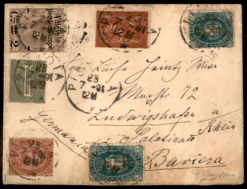 Italia / Regno / Umberto i / Posta Ordinaria