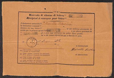 Italia / Regno / Vittorio Emanuele II / Posta Ordinaria