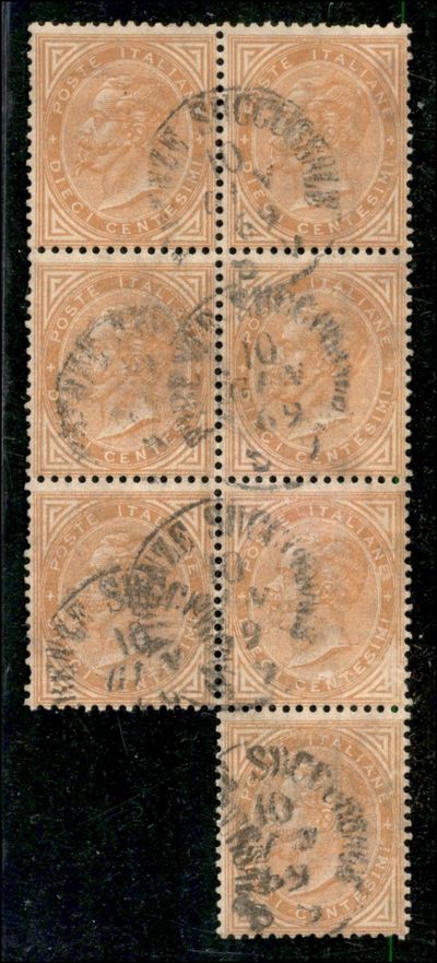 Italia / Regno / Vittorio Emanuele II / Posta Ordinaria