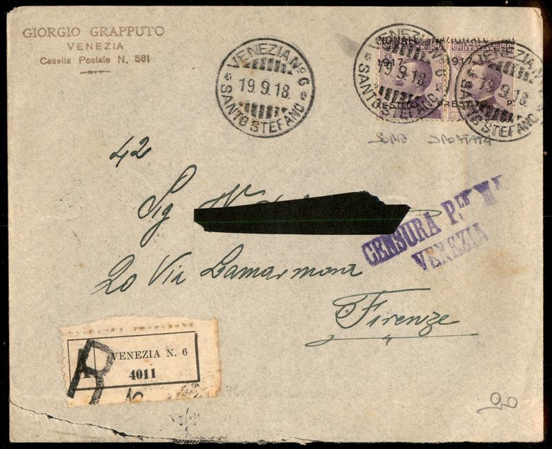 Italia / Regno / Vittorio Emanuele III / Posta Ordinaria
