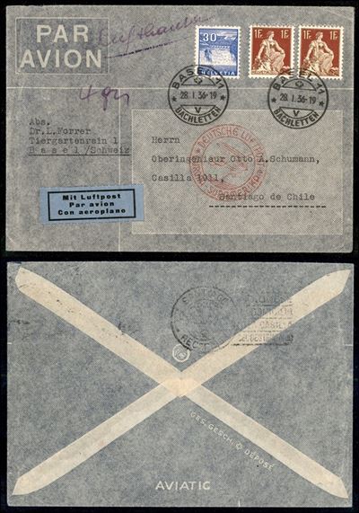 Svizzera / Aerogrammi