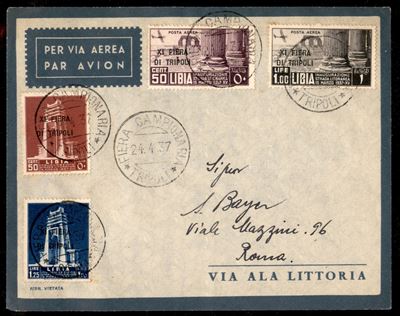 Italia / Colonie / Libia / Aerogrammi