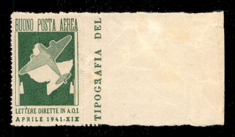 Italia / Colonie / Africa Orientale Italiana / Franchigia Militare
