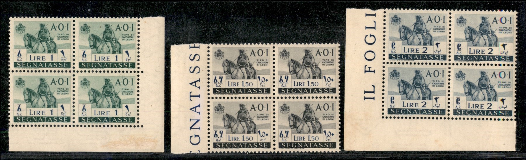 Italia / Colonie / Africa Orientale Italiana / Segnatasse