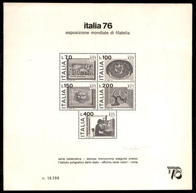 Italia / Repubblica / Foglietti
