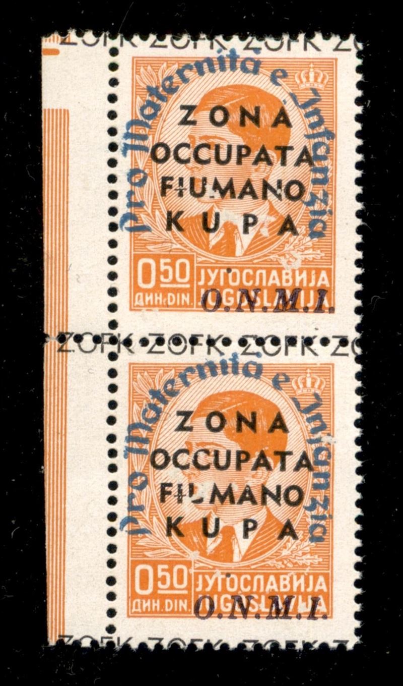 Italia / Occupazioni II Guerra Mondiale / Zona Fiumano Kupa / Posta Ordinaria