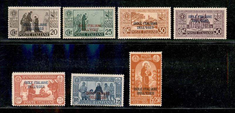 Italia / Colonie / Egeo / Emissioni Generali / Posta Ordinaria