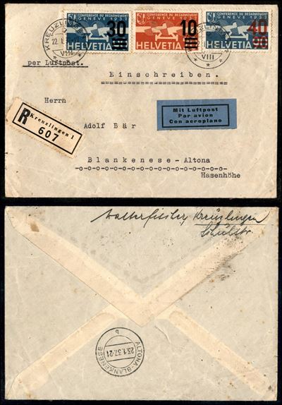 Svizzera / Aerogrammi