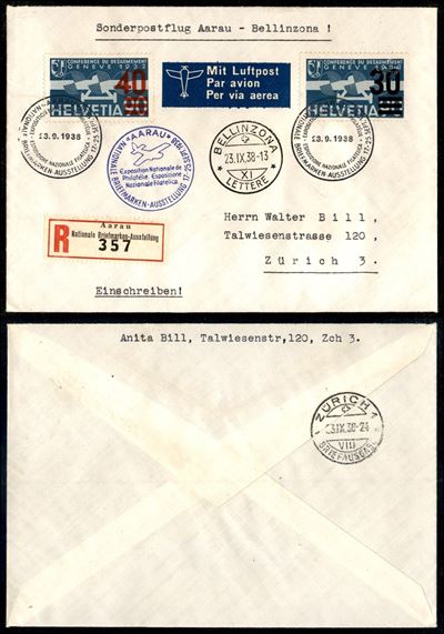 Svizzera / Aerogrammi