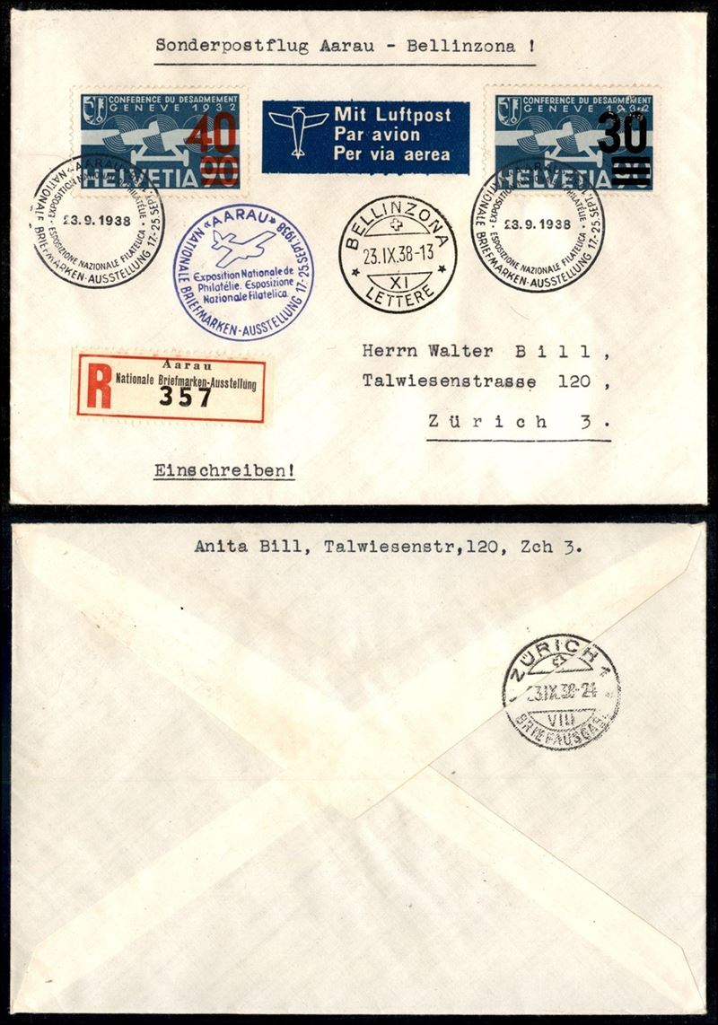 Svizzera / Aerogrammi