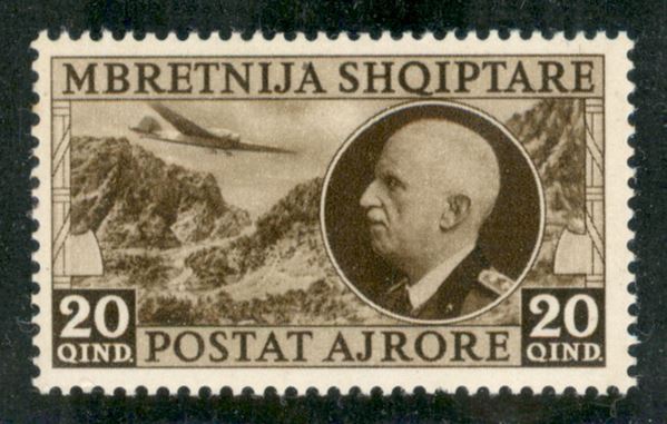 ITALIA / Occupazioni II guerra mondiale / Albania / Posta aerea