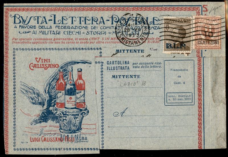 Italia / Regno / Vittorio Emanuele III / b.L.p