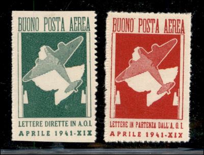 Italia / Colonie / Africa Orientale Italiana / Franchigia Militare