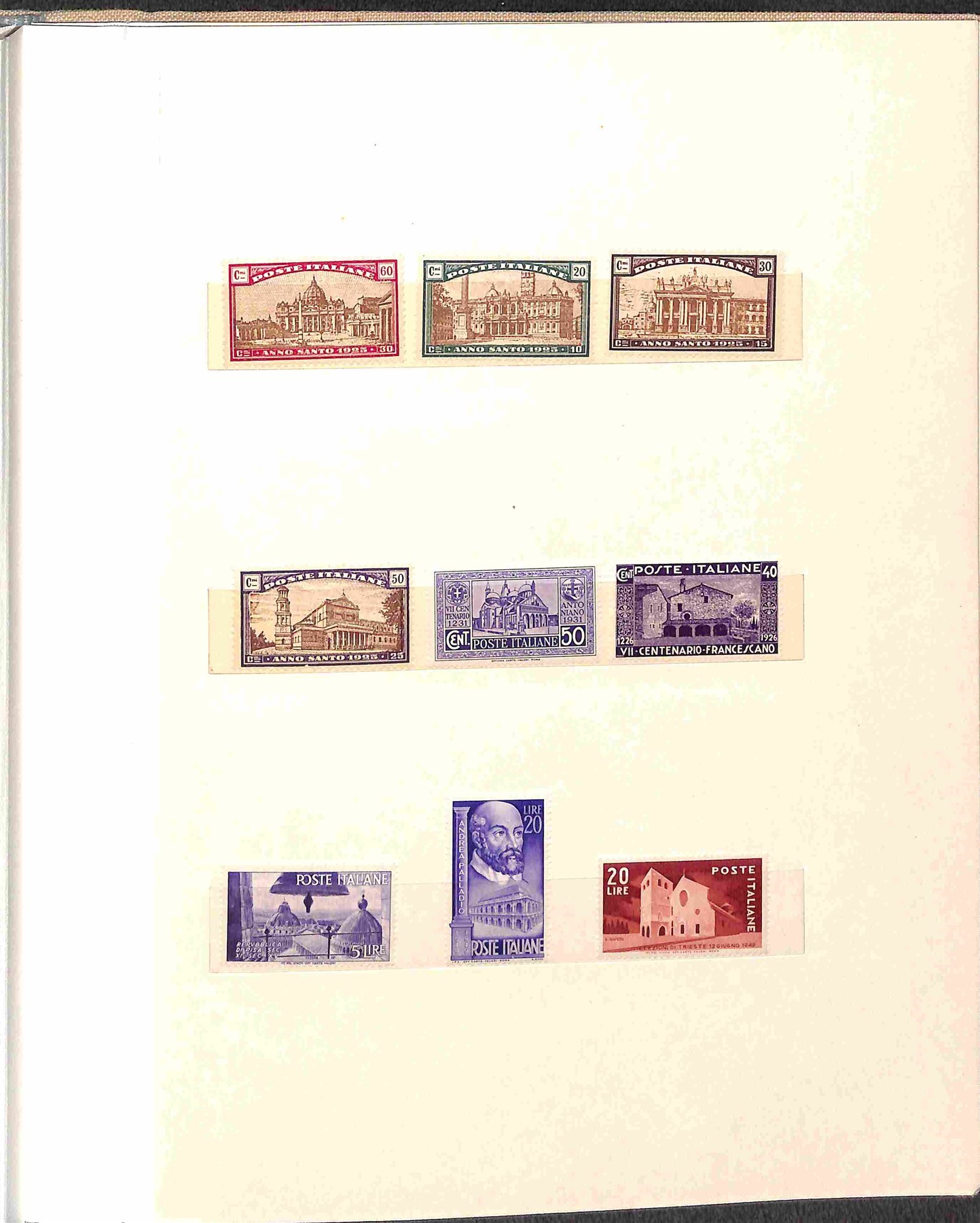 Area Italiana / Posta Ordinaria