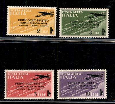 Italia / Regno / Vittorio Emanuele III / Posta Aerea