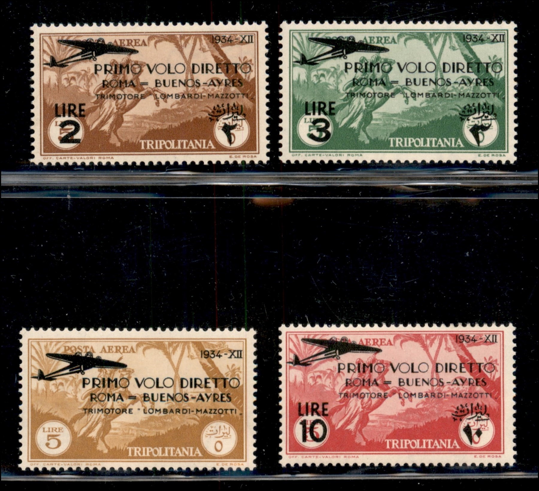 Italia / Colonie / Giro delle Colonie / Posta Aerea