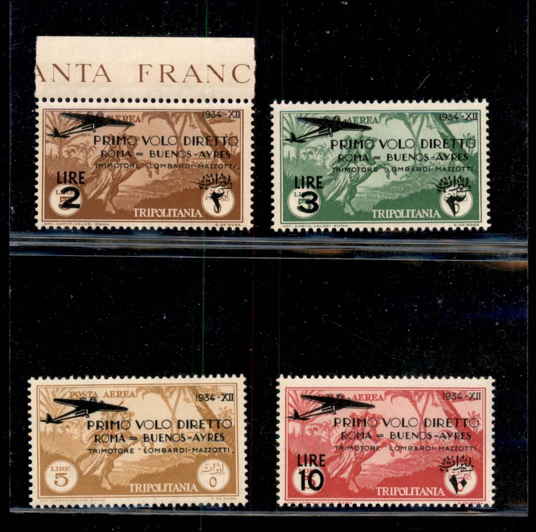 Italia / Colonie / Giro delle Colonie / Posta Aerea