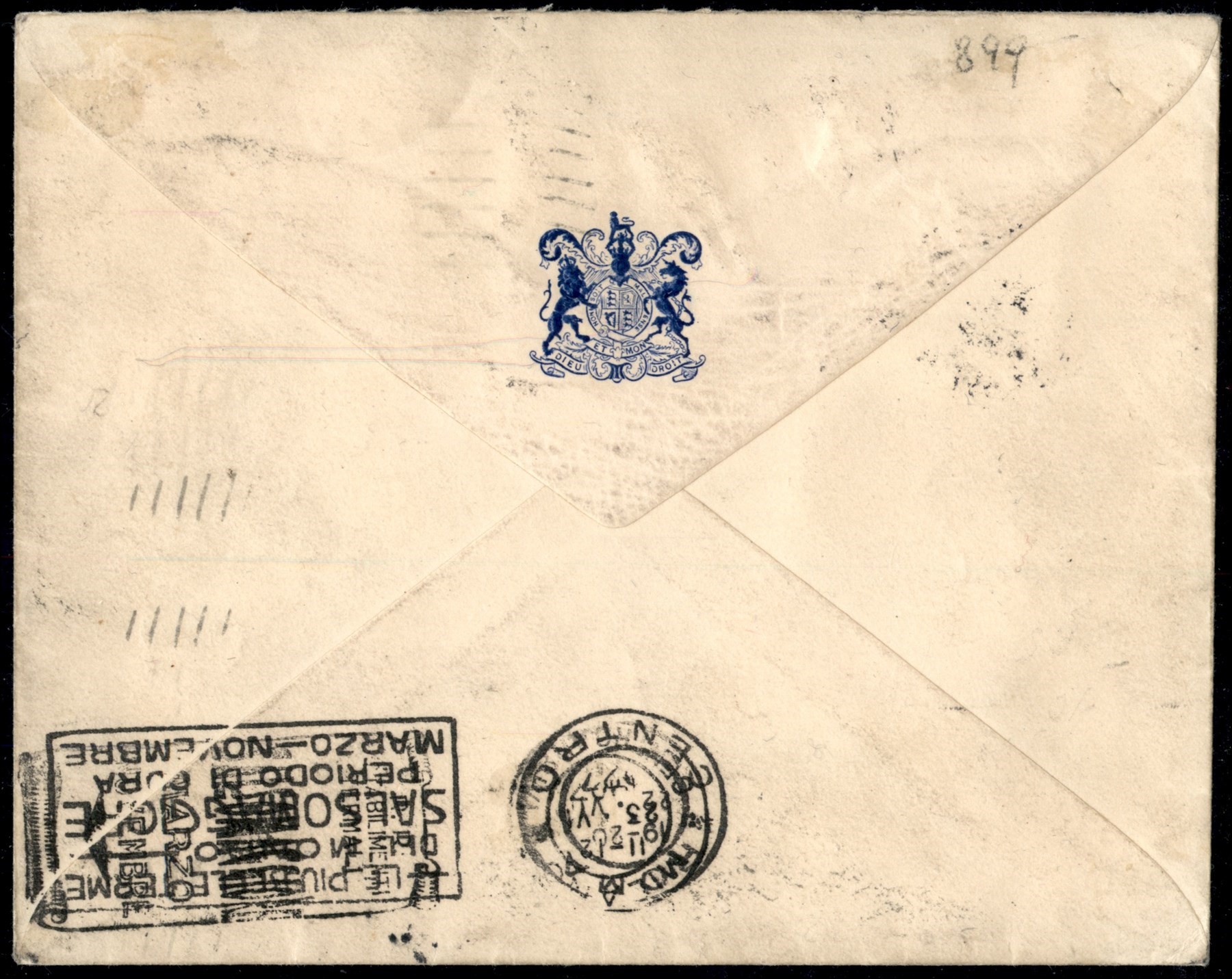 Italia / Regno / Vittorio Emanuele III / Aerogrammi