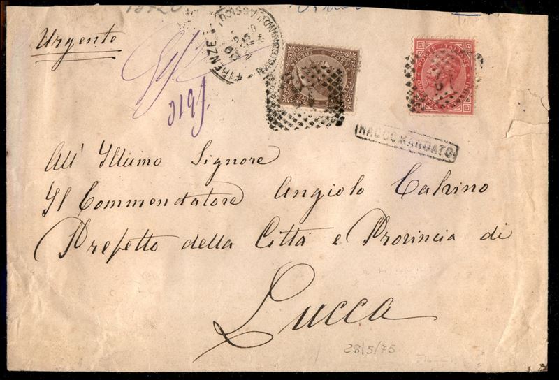 Italia / Regno / Vittorio Emanuele II / Posta Ordinaria