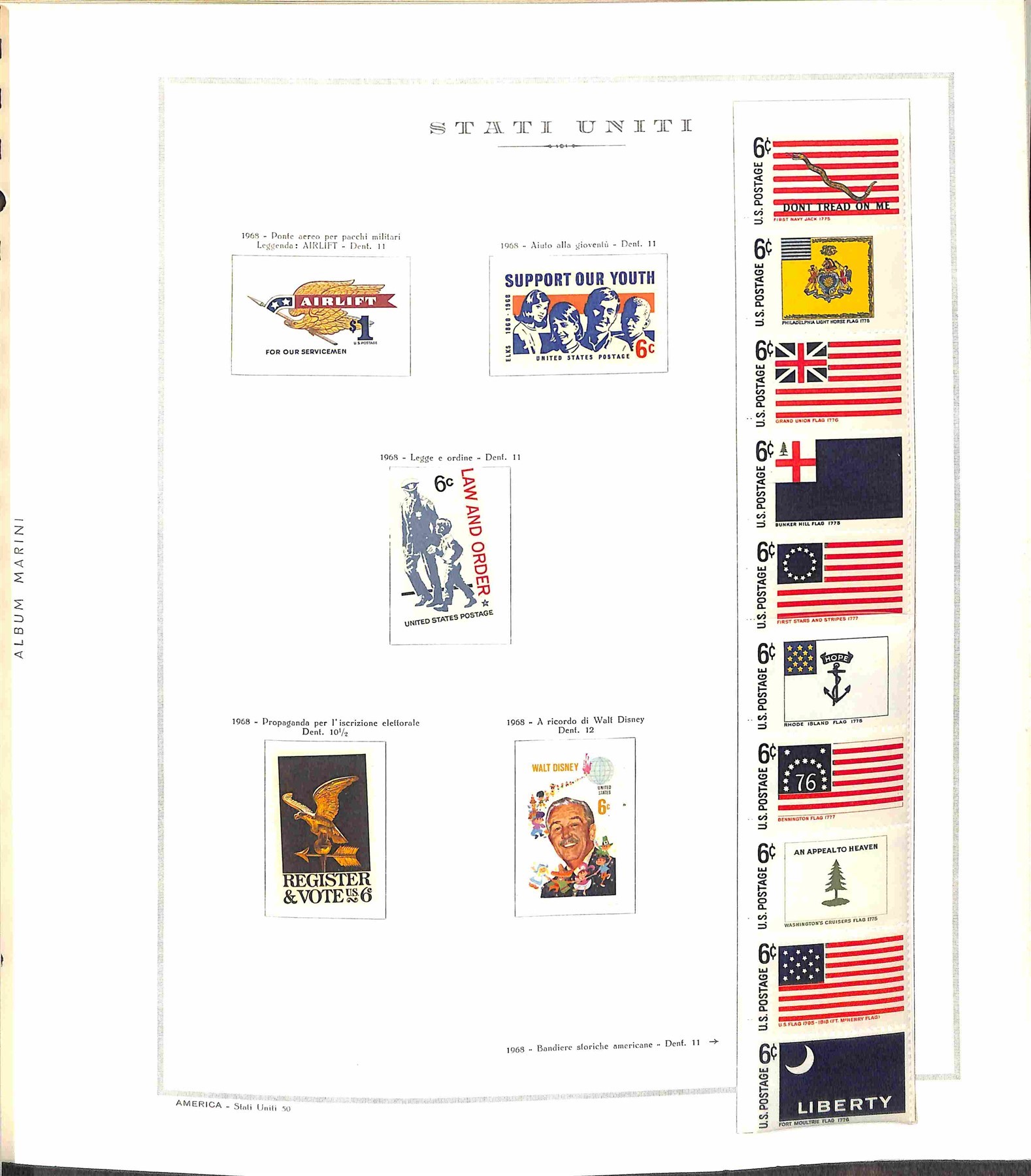 Stati Uniti D'america / Posta Ordinaria