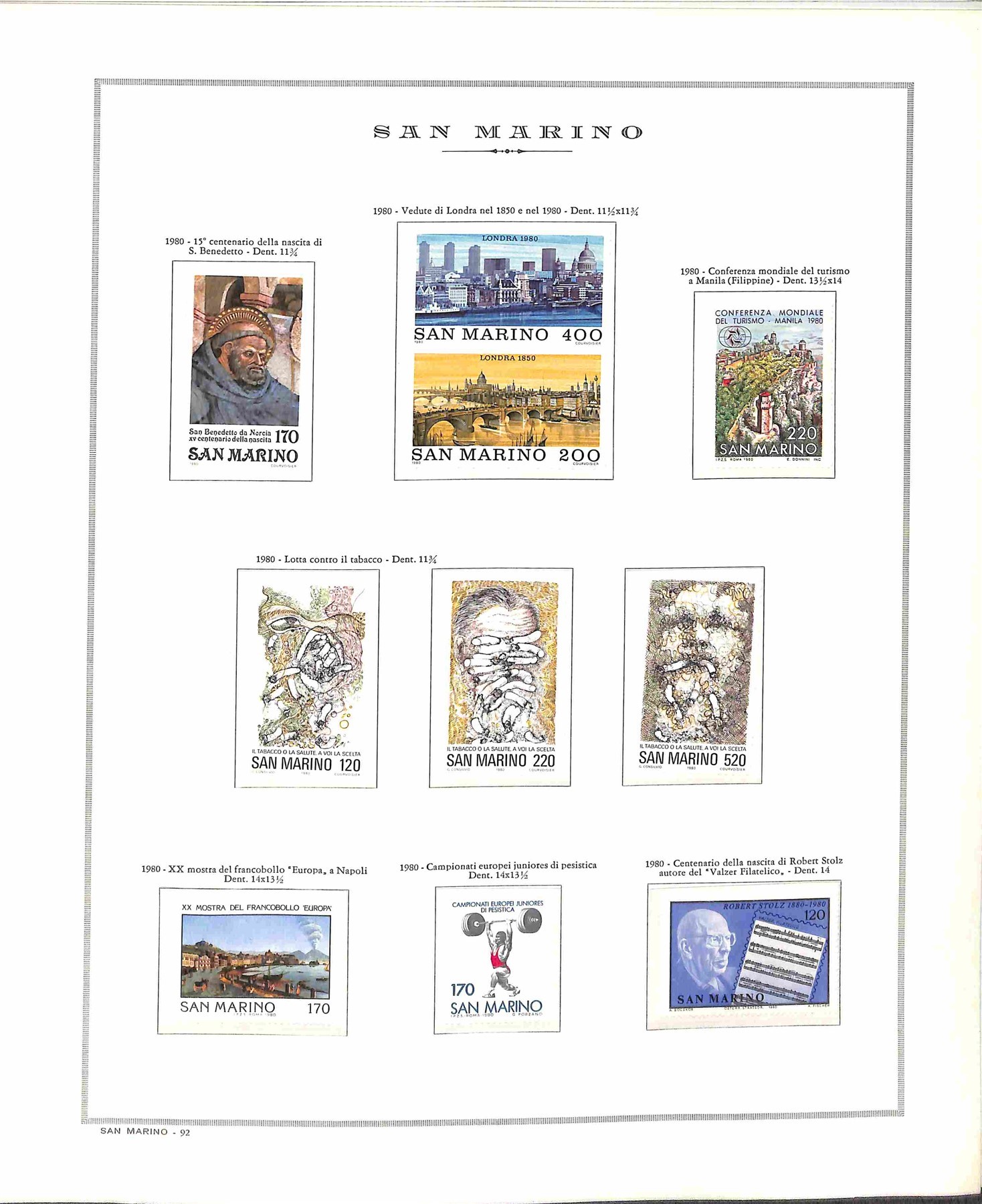 San Marino / Posta Ordinaria