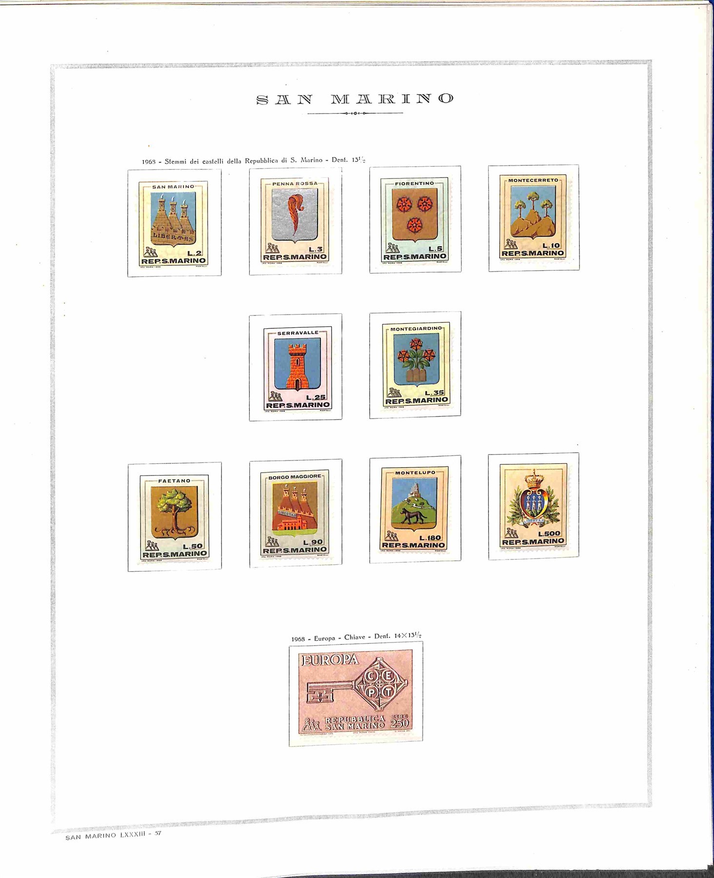 San Marino / Posta Ordinaria