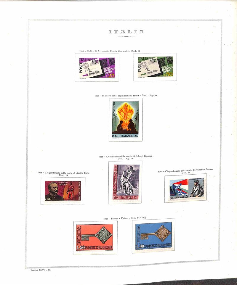 Italia / Repubblica / Posta Ordinaria