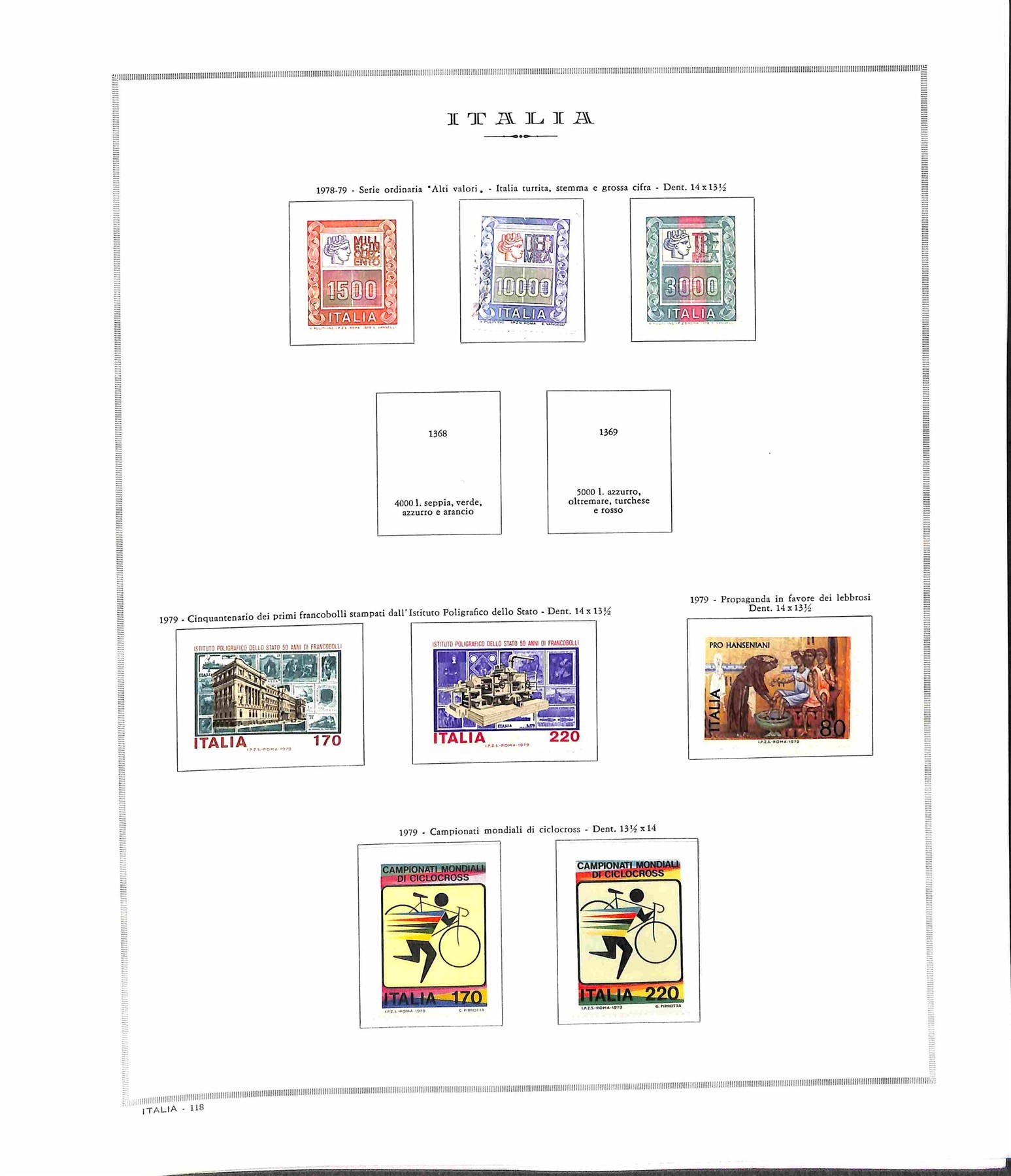 Italia / Repubblica / Posta Ordinaria