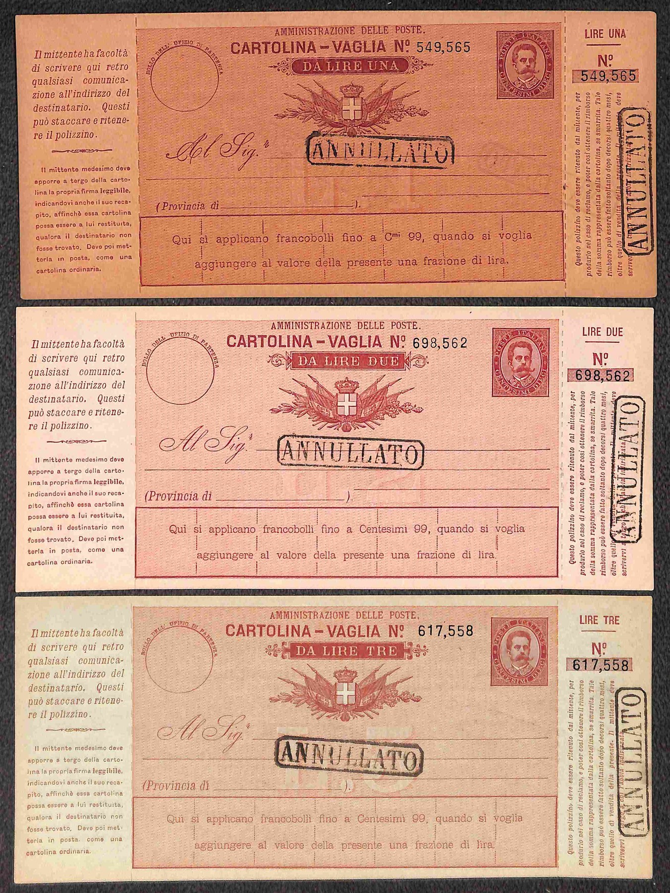 Italia / Regno / Umberto i