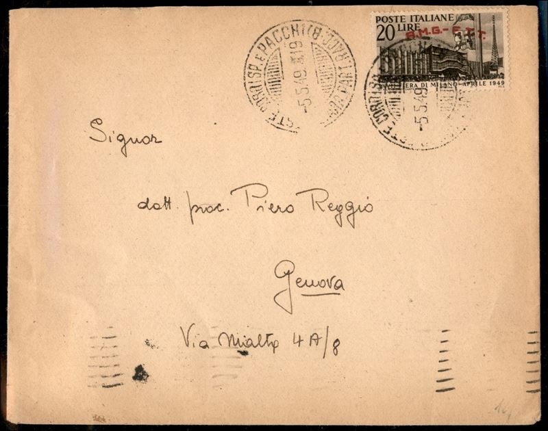 ITALIA / Trieste / Trieste AMG FTT / Posta ordinaria