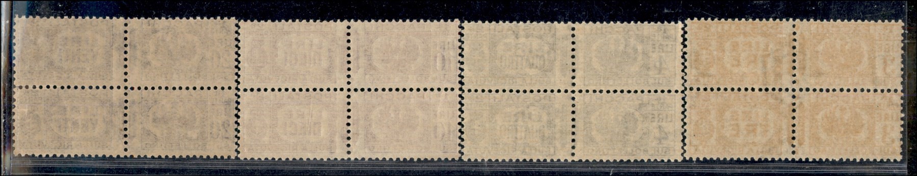 ITALIA / Regno / Vittorio Emanuele III / Pacchi postali