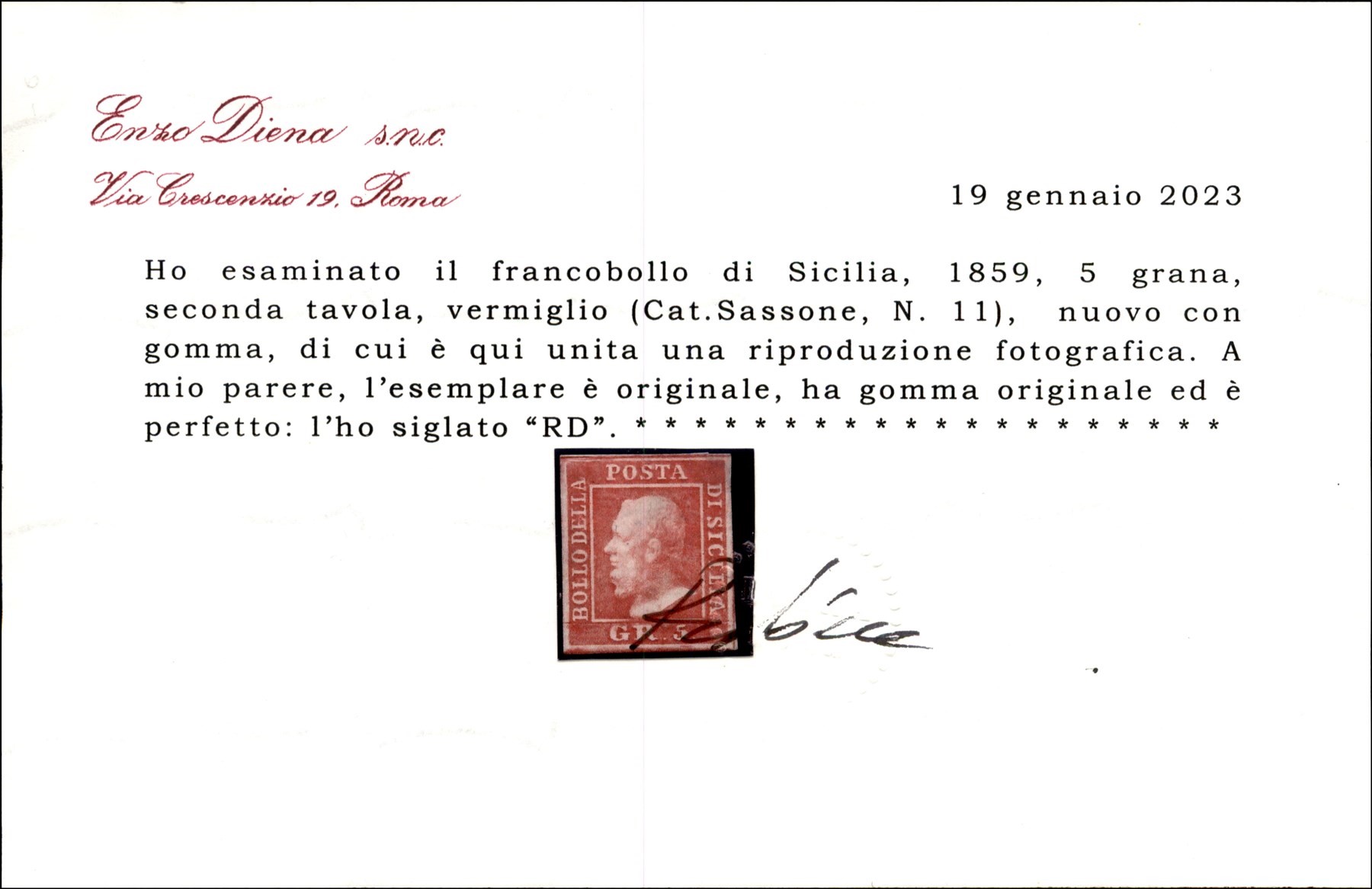 Italia / Antichi Stati Italiani / Sicilia / Posta Ordinaria