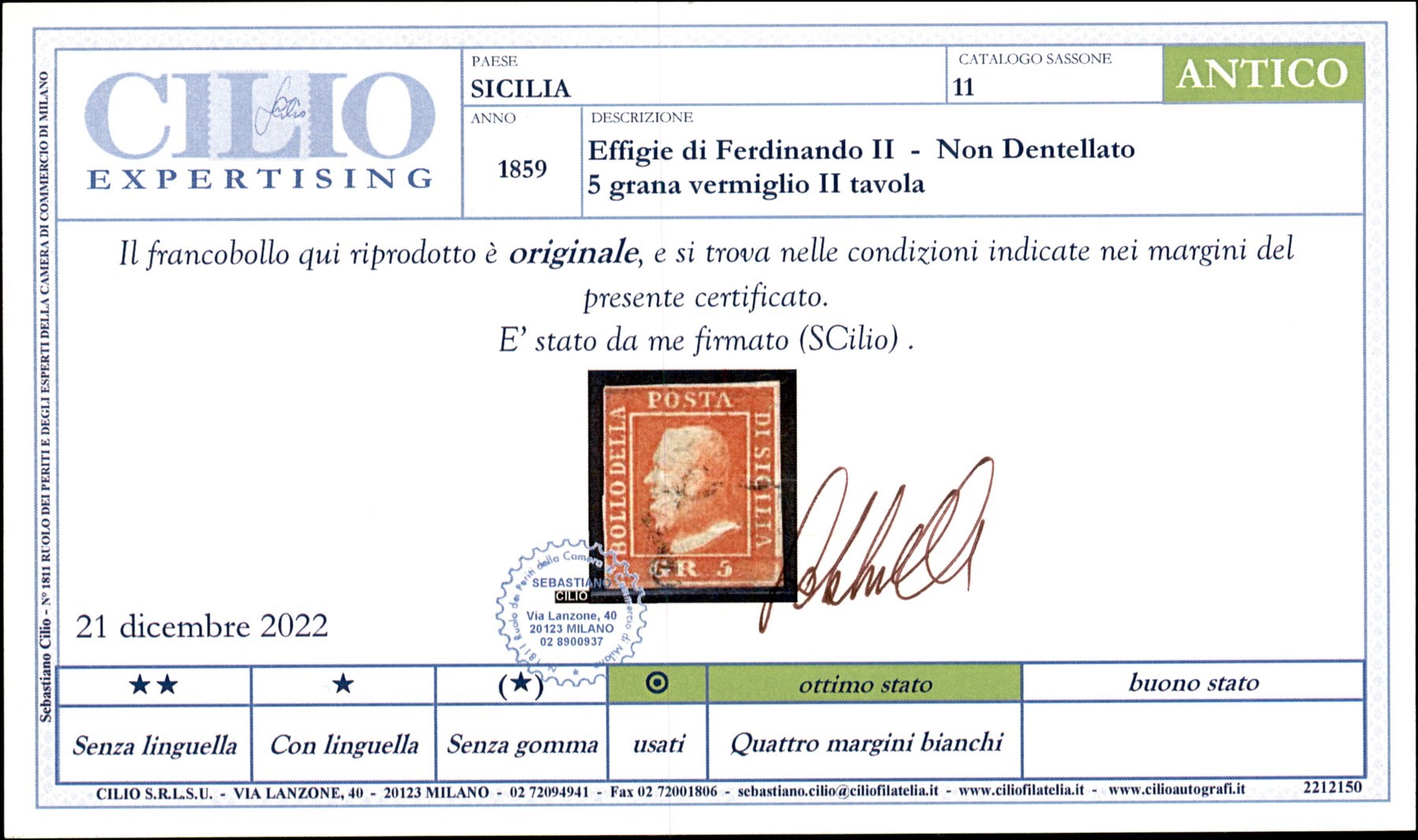 Italia / Antichi Stati Italiani / Sicilia / Posta Ordinaria
