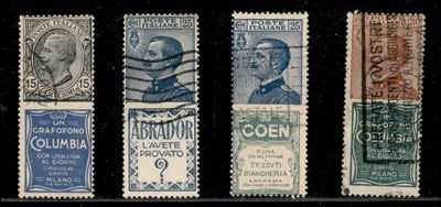 Italia / Regno / Vittorio Emanuele III / Francobolli Pubblicitari